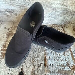 Vans Women’s Classic Black Slip-On Sneakers